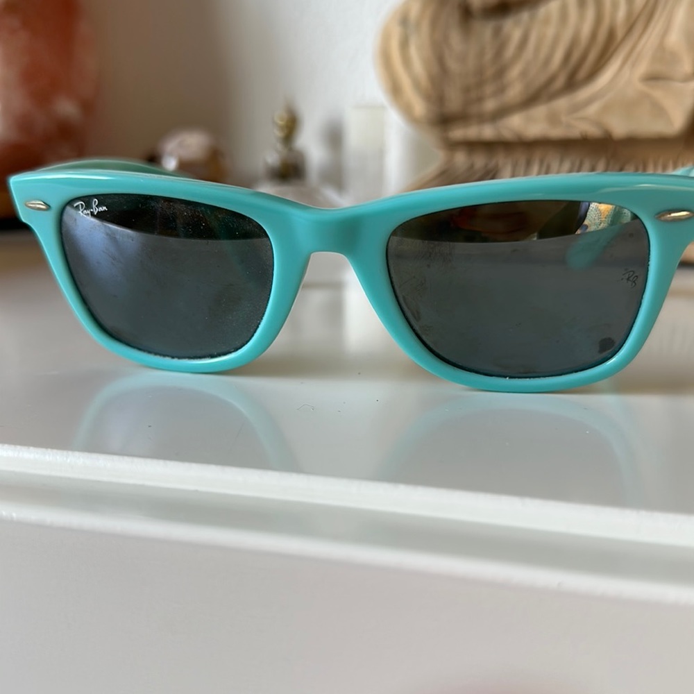 RayBan Wayfarers - Turquoise
